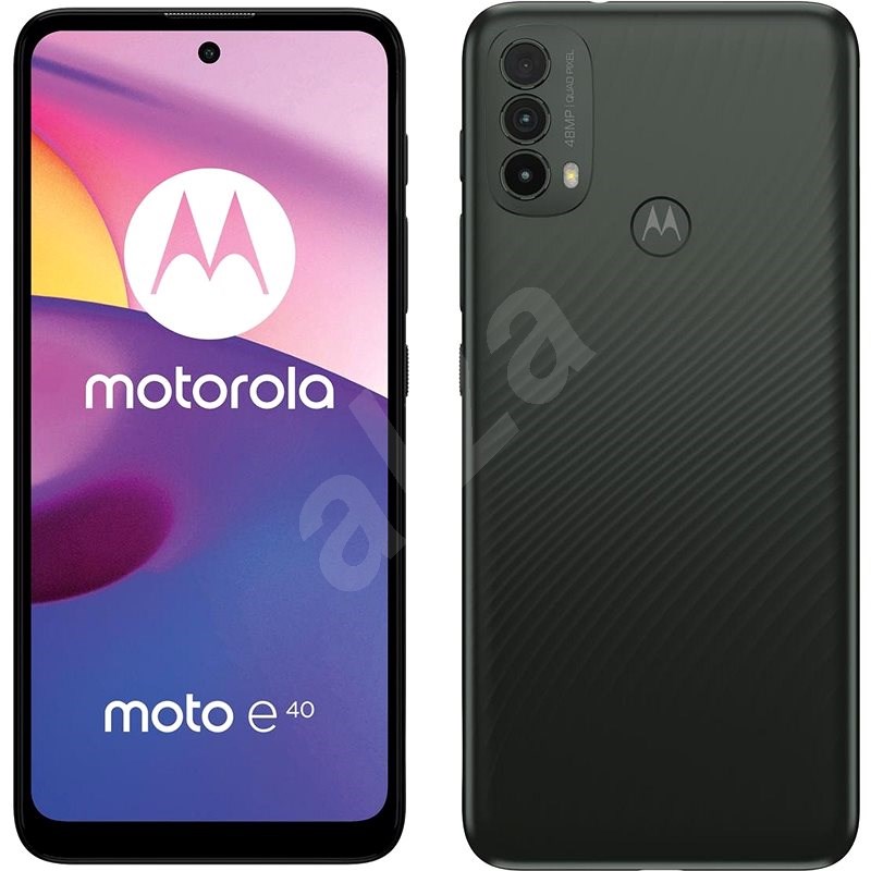 Motorola Moto E40 černá - Mobilní telefon