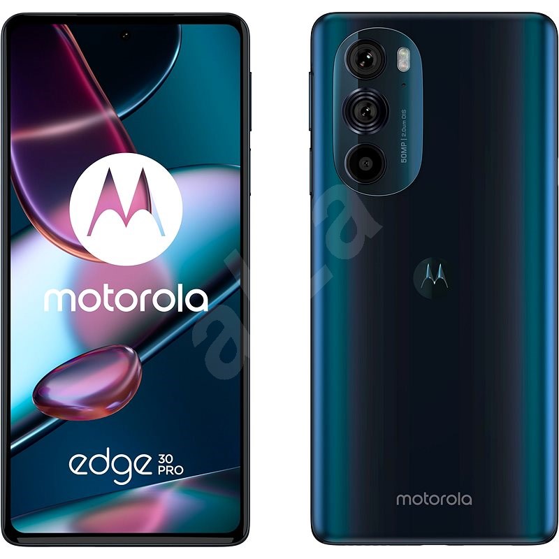Motorola Edge 30 Pro modrá - Mobilní telefon