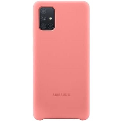 samsung silikonovy zadni kryt pro galaxy a71 ruzovy kryt na mobil alza cz