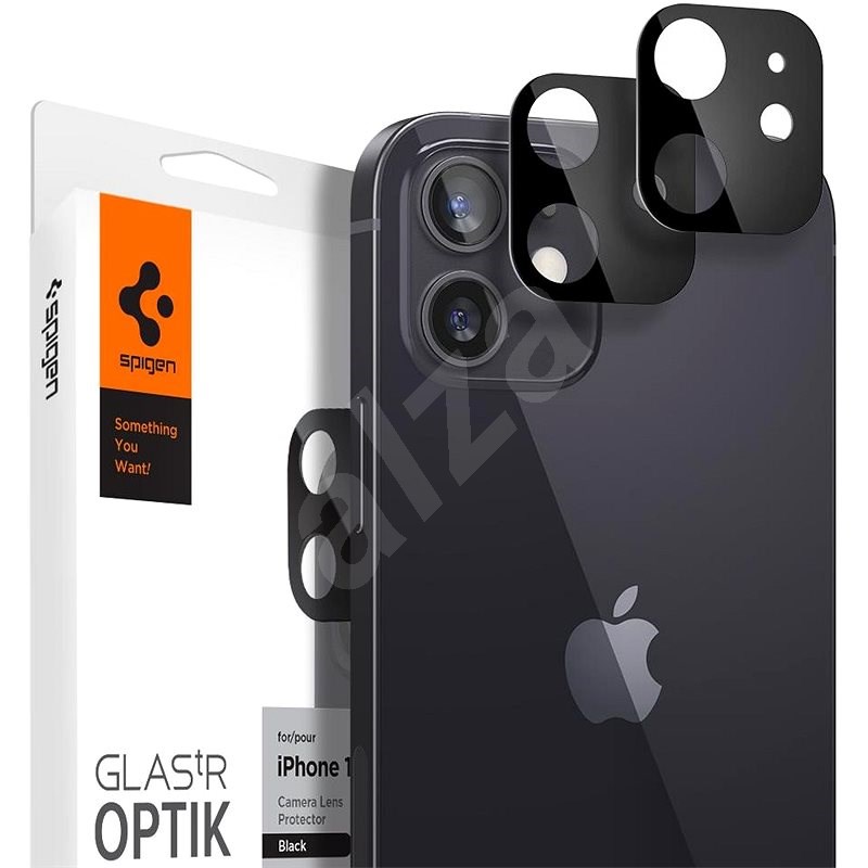 Spigen Glas tR Optik Lens 2P iPhone 12 Mini - Ochranné sklo