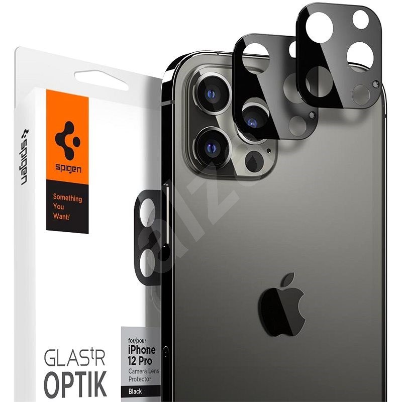Spigen Glas tR Optik Lens 2P iPhone 12 Pro - Ochranné sklo