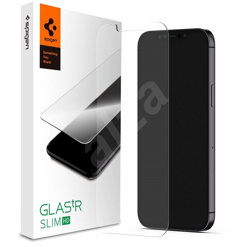 Spigen Glas tR HD 1 Pack iPhone 12 mini - Ochranné sklo