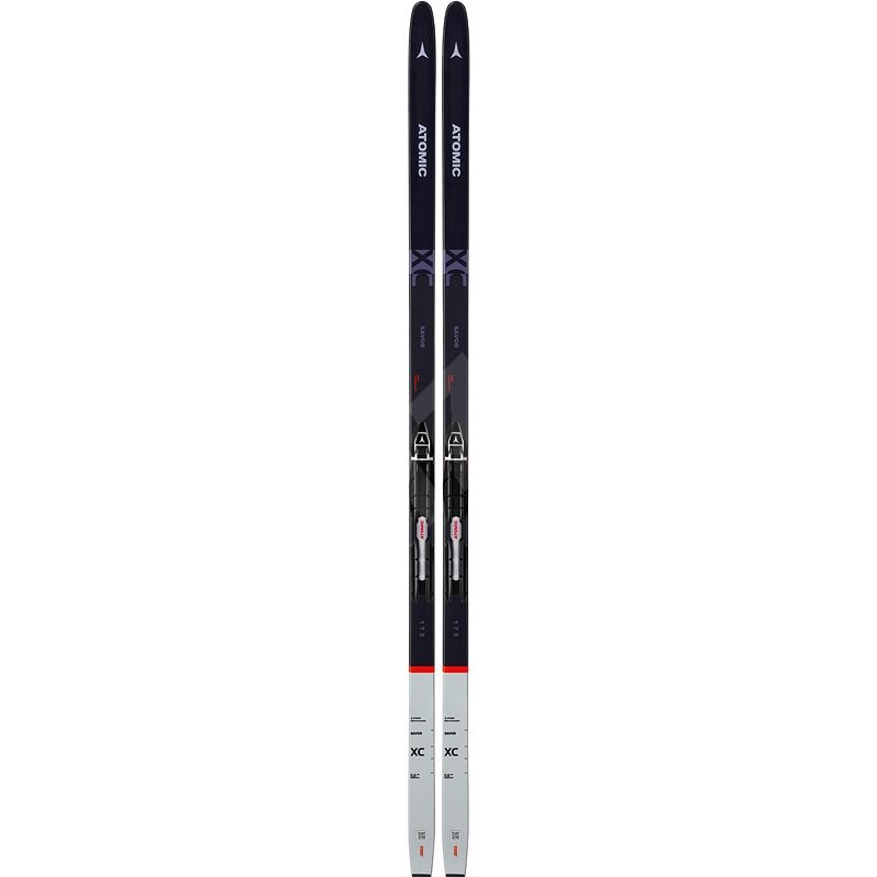 Atomic SAVOR XC GRIP + PA Blue/Gy/Red 173 cm - Běžecké lyže