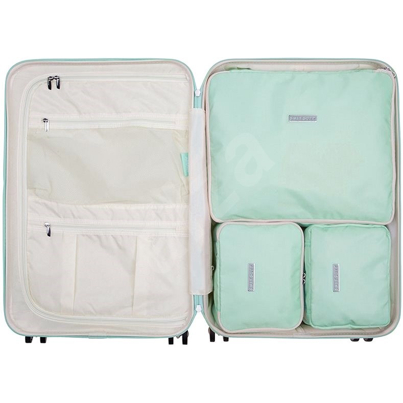 Suitsuit sada obalů Perfect Packing system vel. M Luminous Mint - Packing Cubes