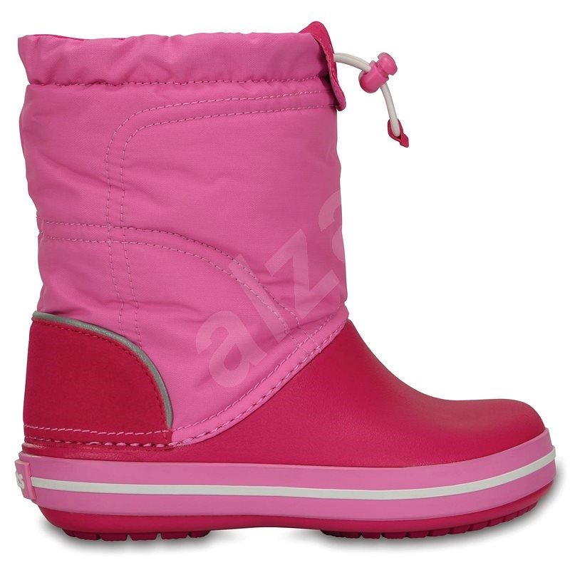 Crocs Crocband LodgePoint Boot Kids Candy Pink/Party, EU 28-29 / US C11 / 174 mm - Sněhule