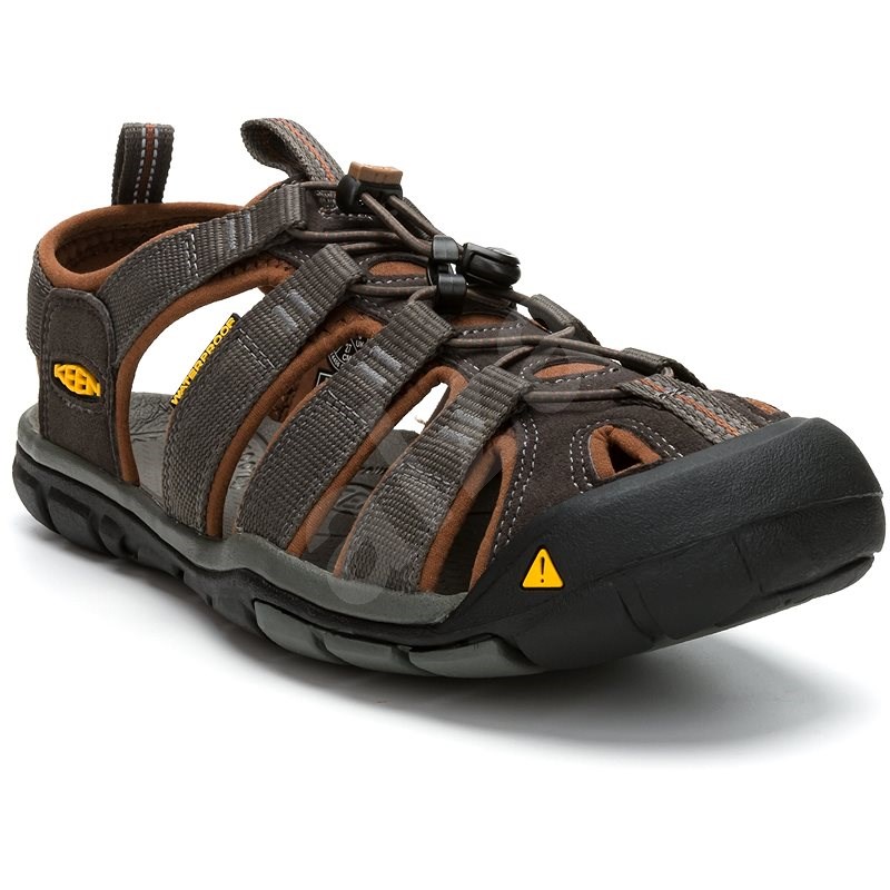 Keen Clearwater CNX M raven/tortoise shell EU 46 / 286 mm - Sandály