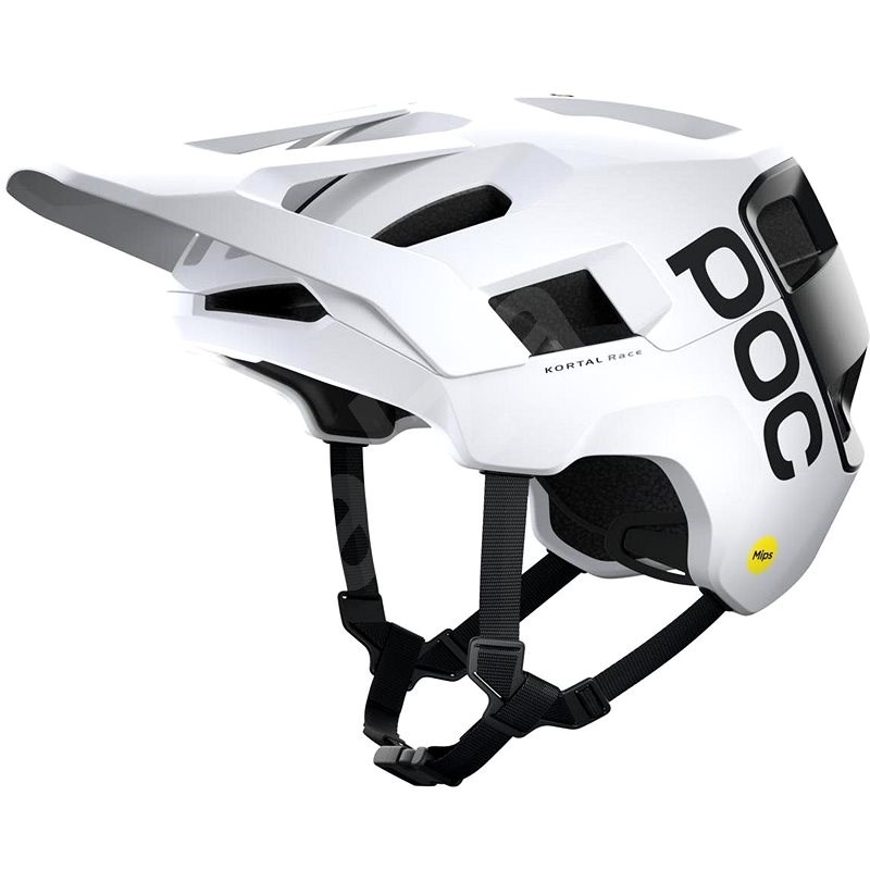 POC Kortal Race MIPS Hydrogen White/Uranium Black Matt XLX - Bike Helmet