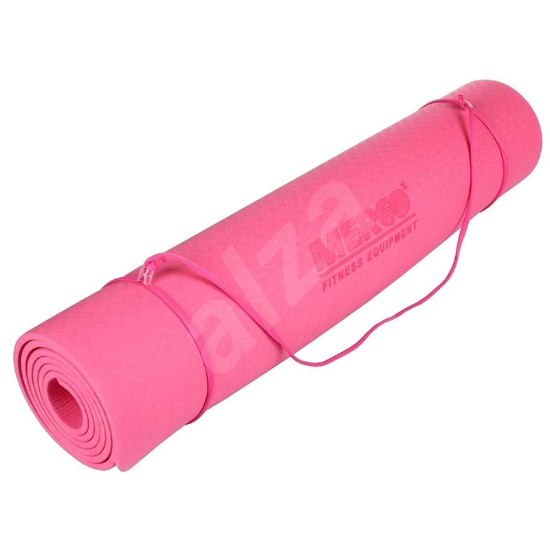 Merco Yoga TPE 6 Mat podložka na cvičení červená - Podložka na cvičení