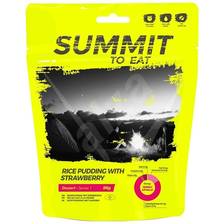 Summit To Eat - Rýžový nákyp s jahodami - MRE