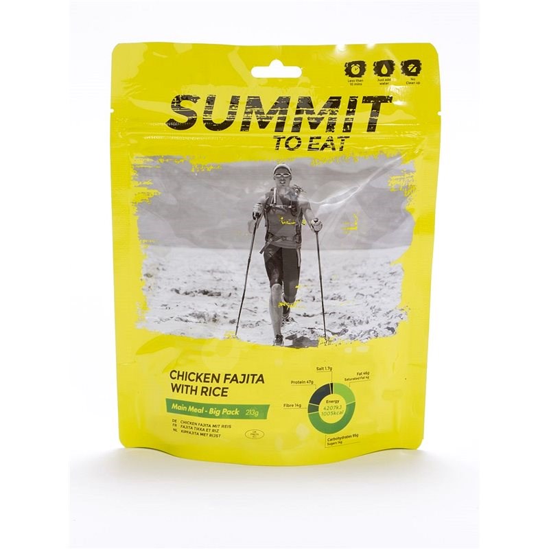 Summit To Eat - Kuře Fajita s rýží - big pack - MRE