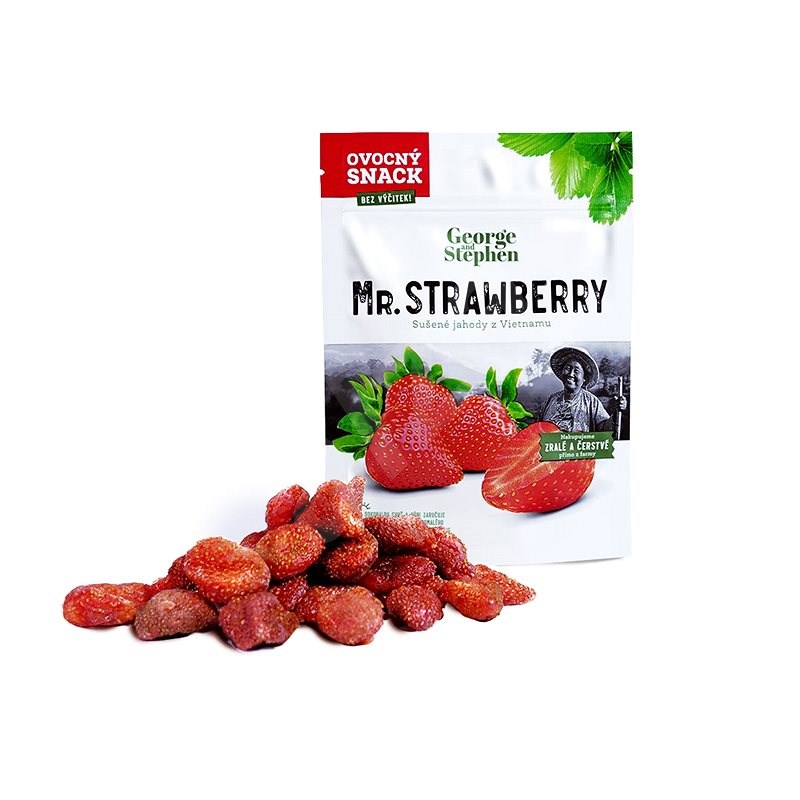 Mr. Strawberry (sušené jahody) - Sušené ovoce