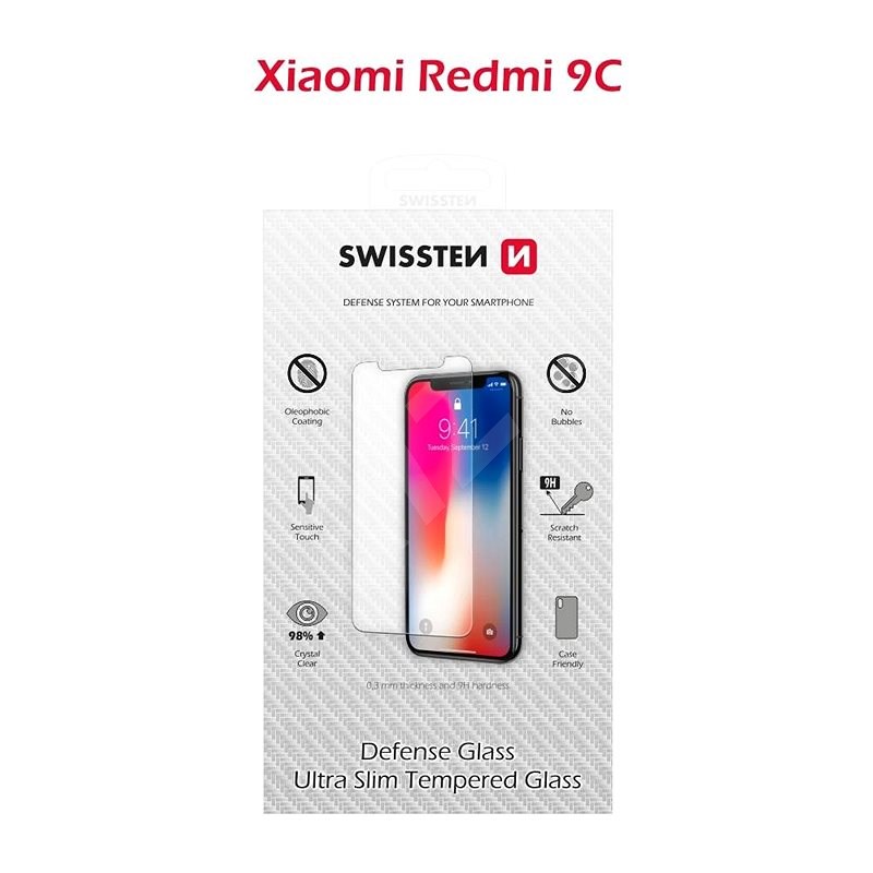 Swissten pro Xiaomi Redmi 9C - Ochranné sklo