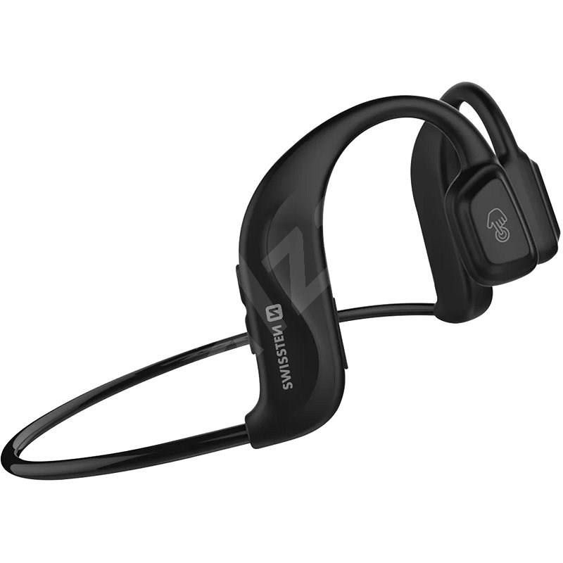 Swissten Bone Conduction Bluetooth černá - Bezdrátová sluchátka