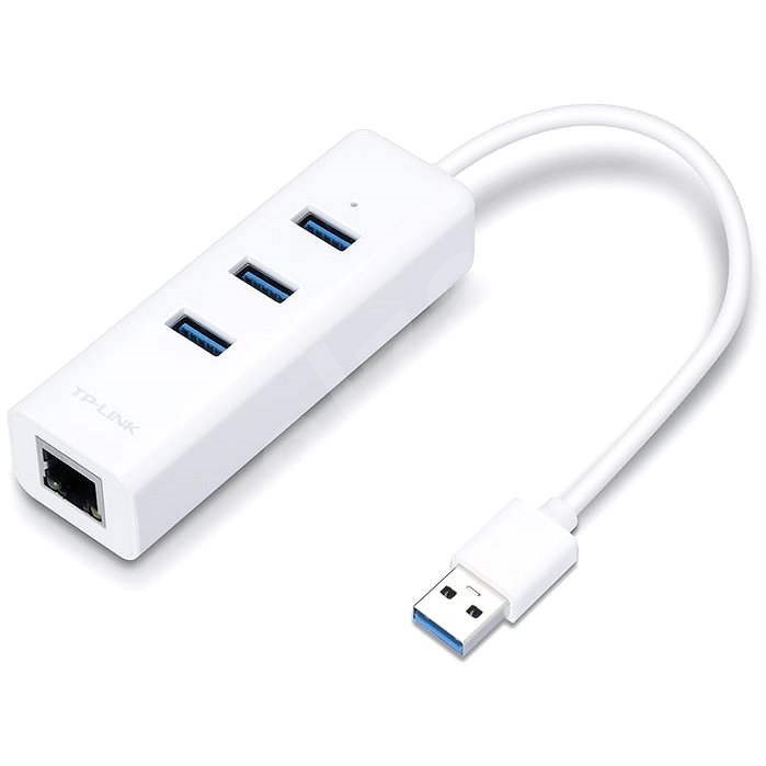TP-LINK UE330 USB 3.0 3-Port Hub & Gigabit Ethernet Adapter - Síťová karta