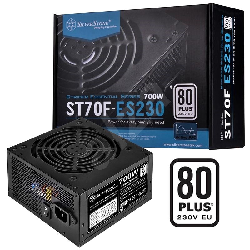 SilverStone Strider Essential 80Plus ST70F-ES230 700W - Počítačový zdroj