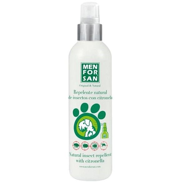 Menforsan Natural Repellent Spray with Lemon for Dogs, 250ml - Antiparasitic spray