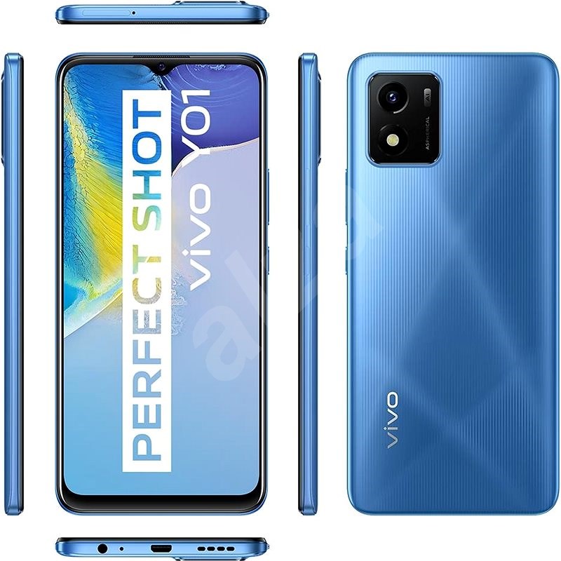 Vivo Y01 modrá - Mobilní telefon