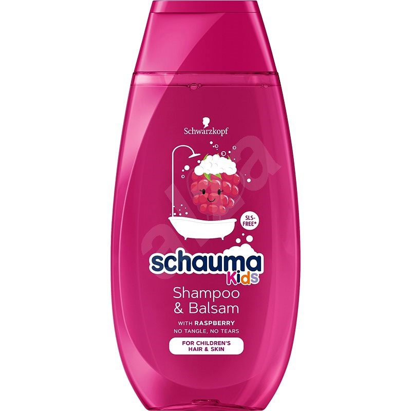 SCHWARZKOPF SCHAUMA Kids Girl Shampoo and Balm 250 ml - Dětský šampon