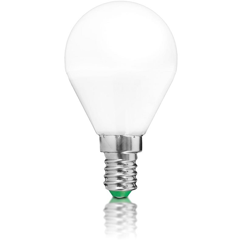 Whitenergy LED žárovka SMD2835 G45 E14 3W teplá bílá - LED žárovka