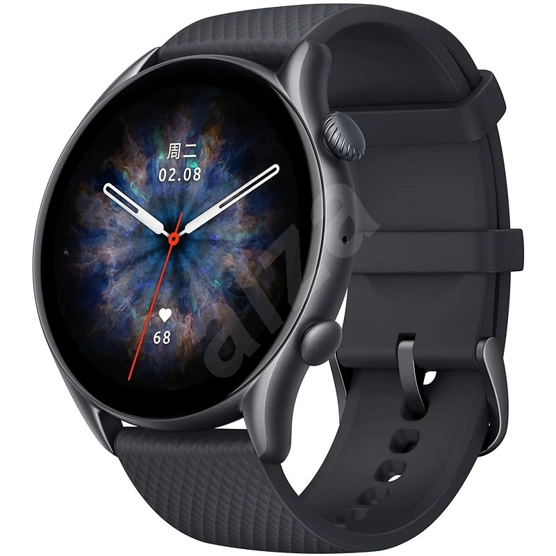 Amazfit GTR 3 Pro Black - Chytré hodinky