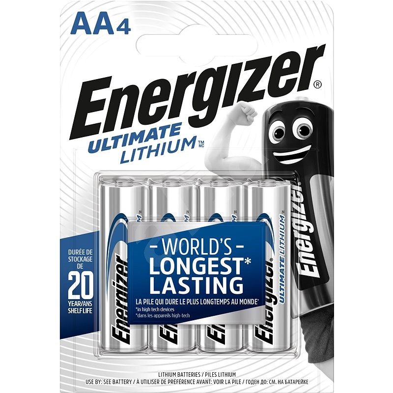 Energizer Ultimate Lithium AA/4 - Jednorázová baterie