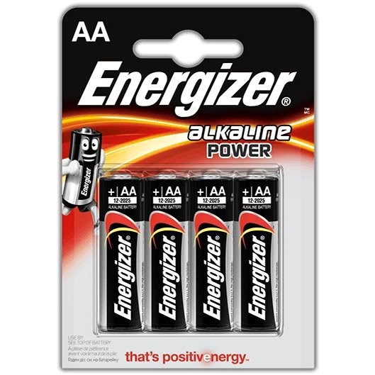 Energizer Alkaline Power AA/4 - Jednorázová baterie