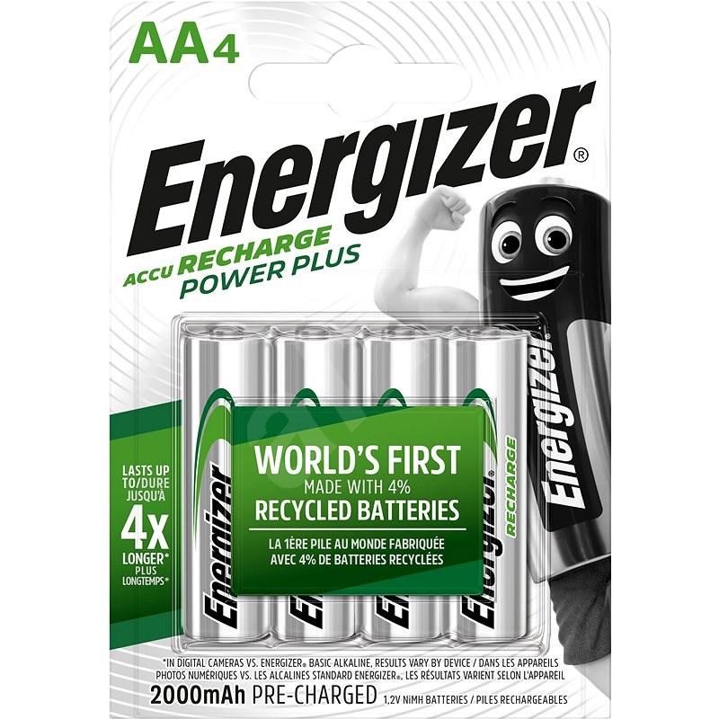 Energizer AA/HR6 2000mAh Power Plus - Nabíjecí baterie