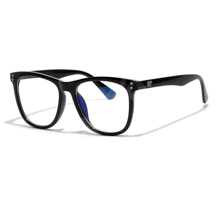 VeyRey Brýle blokující modré světlo Nerd Collvile černé - Brýle na počítač