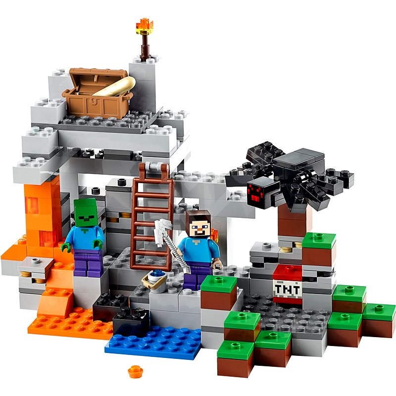 LEGO Minecraft 21113 Jeskyně - Stavebnice
