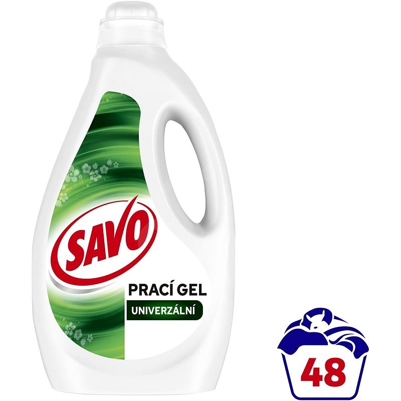 SAVO prací gel Univerzální 2,4 l (48 praní) - Prací gel