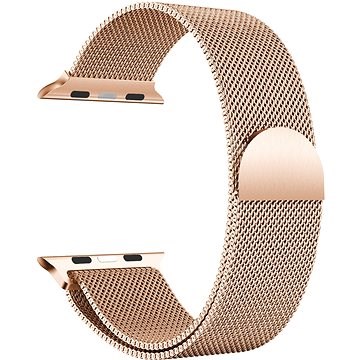 Eternico 38mm / 40mm / 41mm Elegance Milanese pro Apple Watch růžovo zlatý - Řemínek