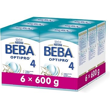 BEBA OPTIPRO 4 (6× 600 g) - Kojenecké mléko