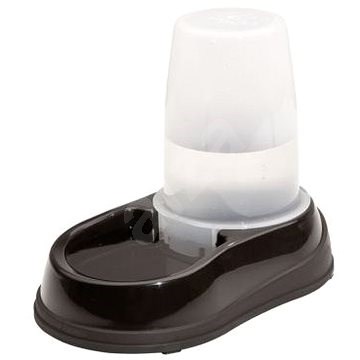 Maelson Miska na vodu se zásobníkem na 1500 ml vody - černo-bílá -17 × 28 × 23 cm   - Miska pro psy