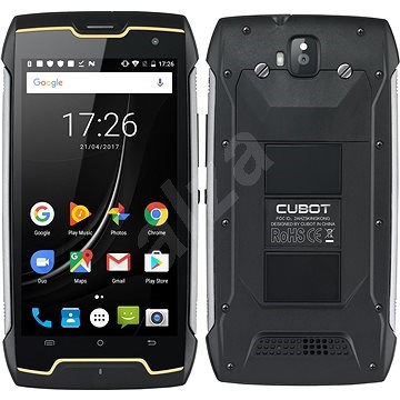 Cubot King Kong Dual SIM Waterproof Black - Mobilní telefon