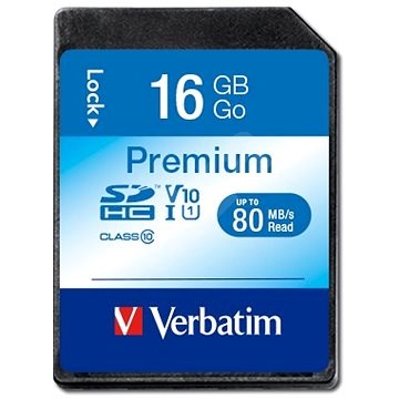 Verbatim SDHC 16GB Premium - Paměťová karta