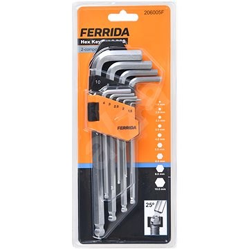 FERRIDA Hex Key Set 9PCS
