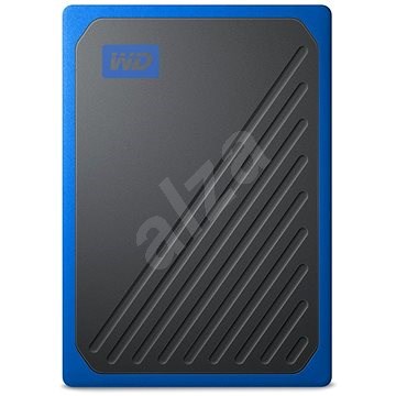 WD My Passport GO SSD 2TB modrý - Externí disk