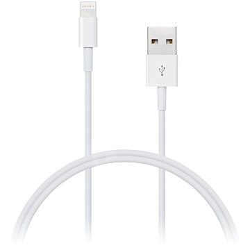 CONNECT IT Wirez Lightning Apple 1m bílý - Datový kabel