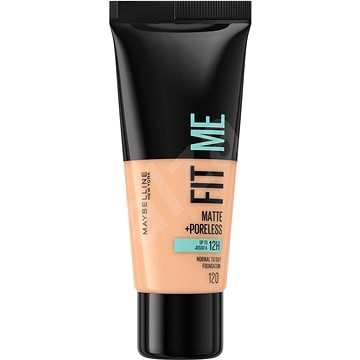 MAYBELLINE NEW YORK Fit Me! Matte & Poreless Make Up 120 Classic Ivory 30 ml - Make-up