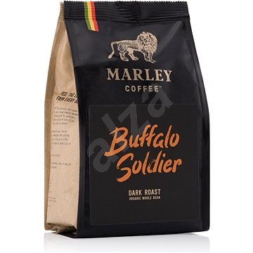 Marley Coffee Buffalo Soldier, zrnková, 227g - Káva