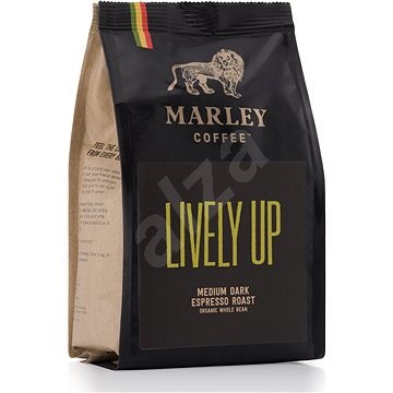 Marley Coffee Lively Up!, zrnková, 227g - Káva