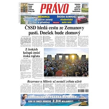 Právo - 22-06-2018 - Elektronické noviny