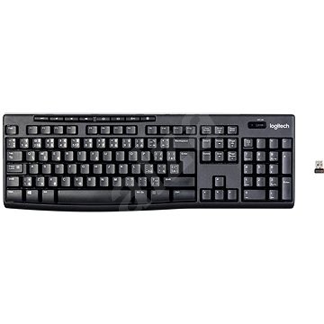 Logitech Wireless Keyboard K270 - CZ/SK - Klávesnice