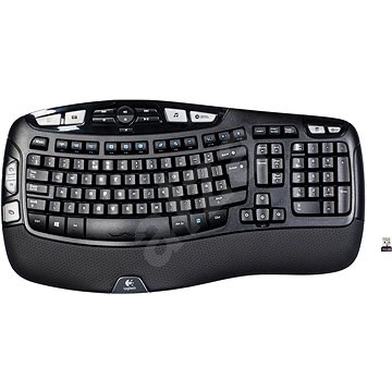Logitech Wireless Keyboard K350 - UK - Klávesnice