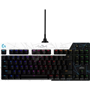 Logitech G PRO Mechanical Gaming Keyboard K/DA edice - US INTL - Herní klávesnice