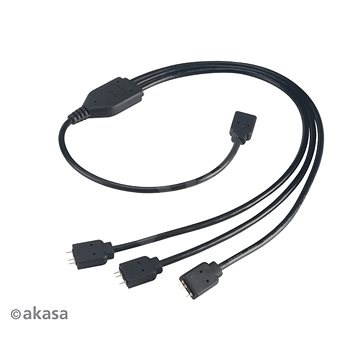 AKASA Addressable RGB LED Splitter - Napájecí kabel