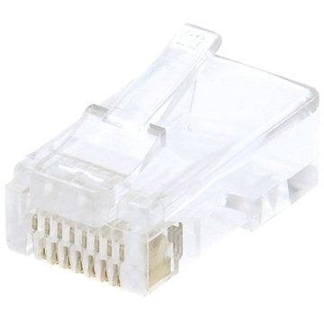 100-pack,Datacom RJ45, CAT5E, UTP, 8p8c, na drát - Konektor