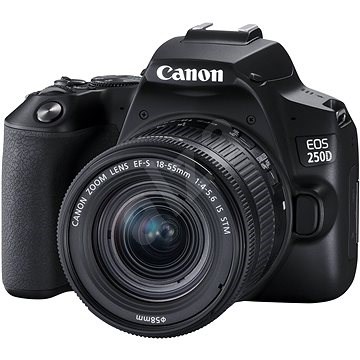 Canon EOS 250D černý + EF-S 18-55 mm f/4-5.6 IS STM