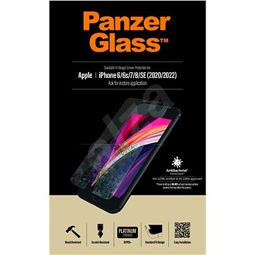 PanzerGlass Standard pro Apple iPhone 6/6s/7/8/SE 2020/SE 2022 čiré - Ochranné sklo