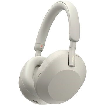Sony Noise Cancelling WH-1000XM5, stříbrná, model 2022
